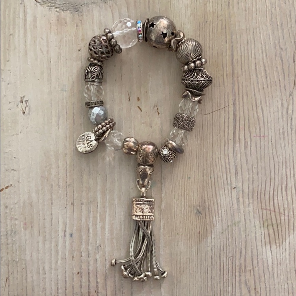 Gas bracelet silver
